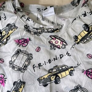 FRIENDS pajama set- EUC